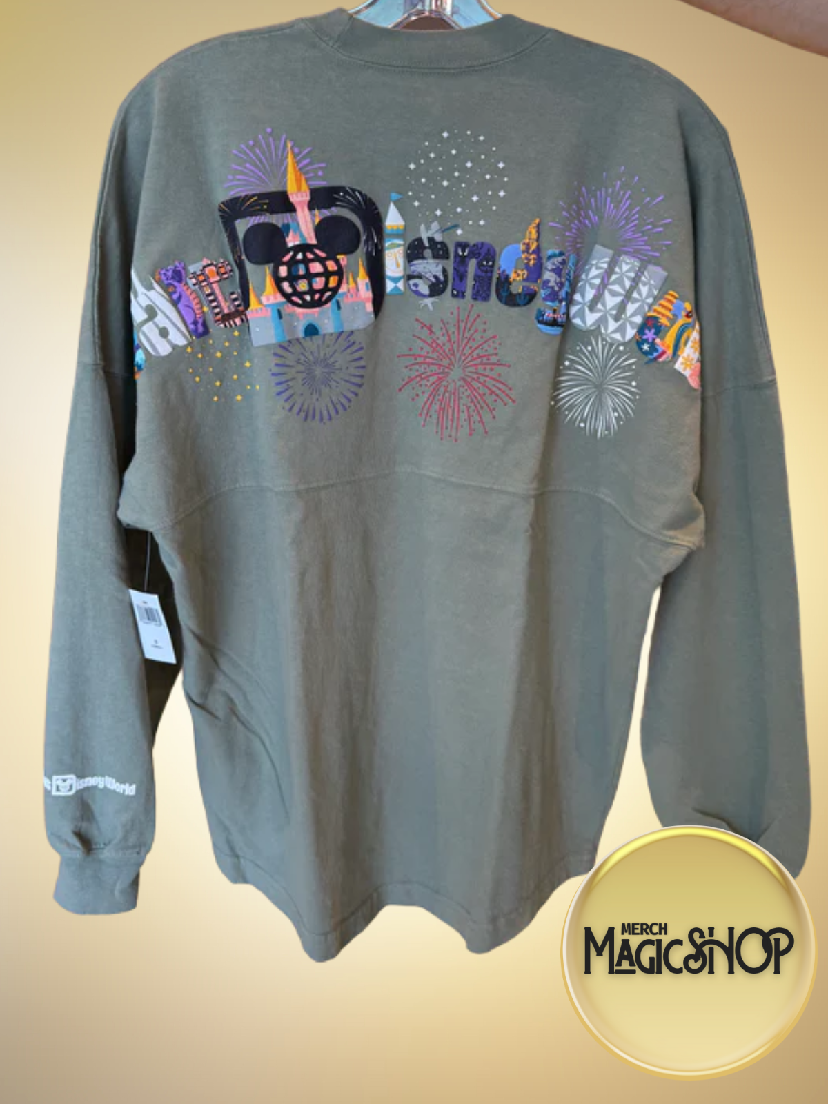 2025 Disney Parks Walt Disney World Attractions Spirit Jersey