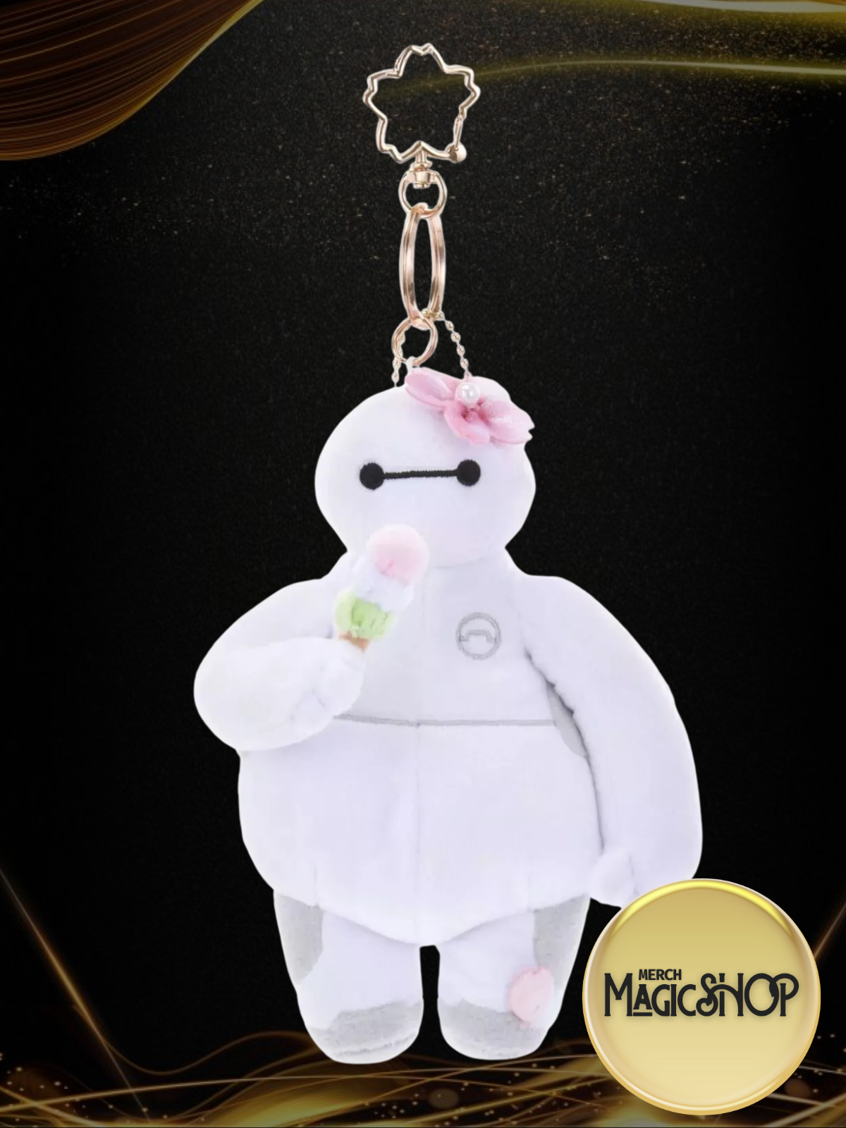 2025 Disney Japan Plush Keychain Cherry Blossom Sakura Pink Collection