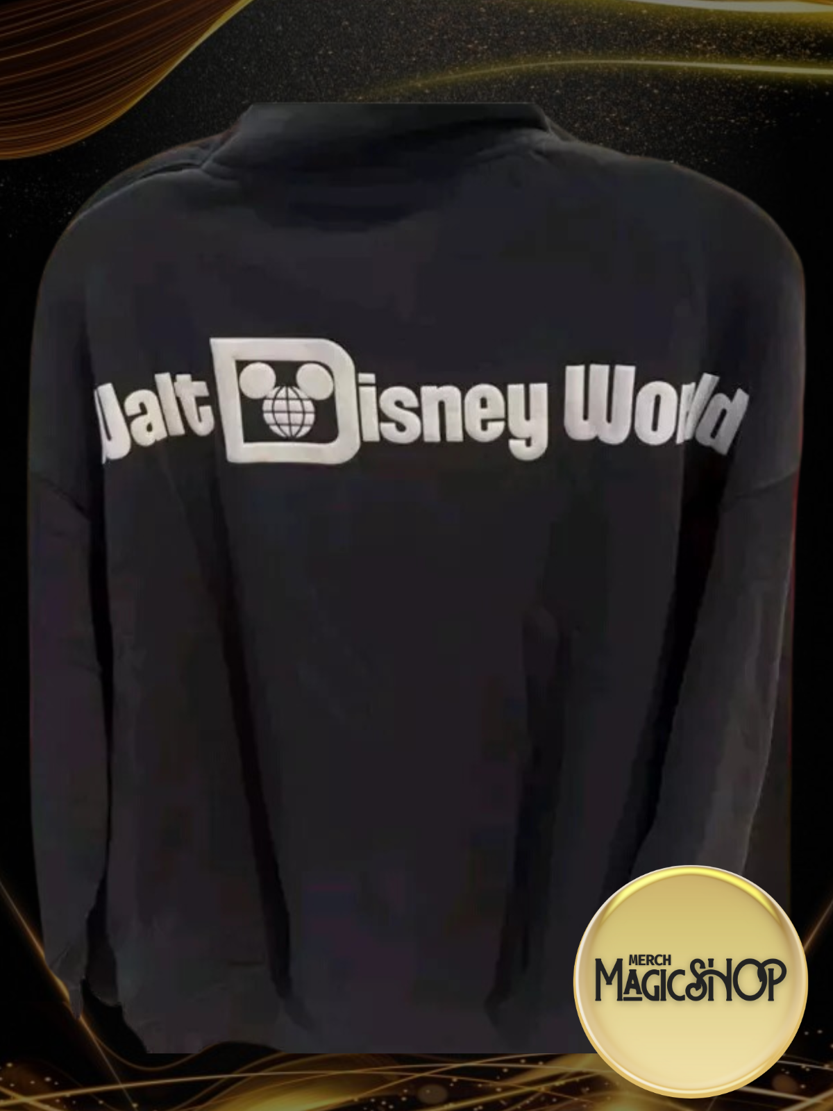 Disney Parks Disney World Mickey & Friends Quarter Zip Up Pullover