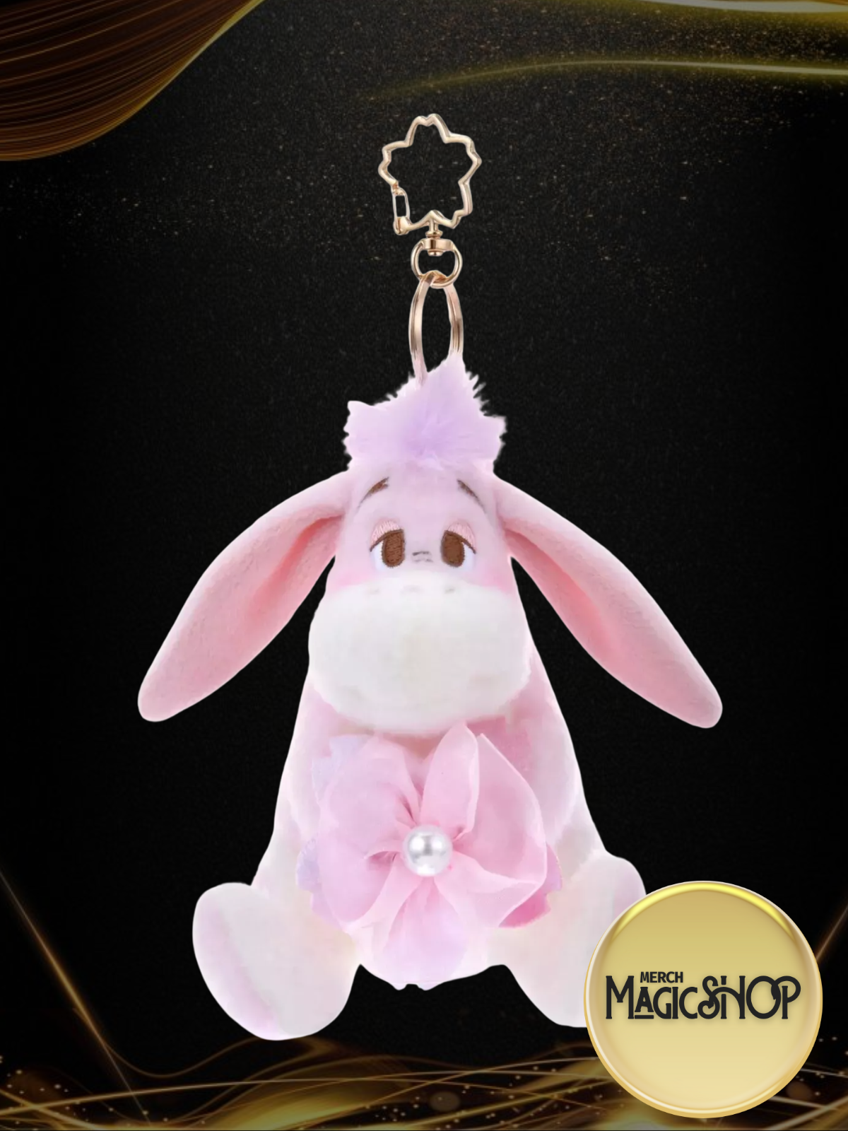 2025 Disney Japan Plush Keychain Cherry Blossom Sakura Pink Collection