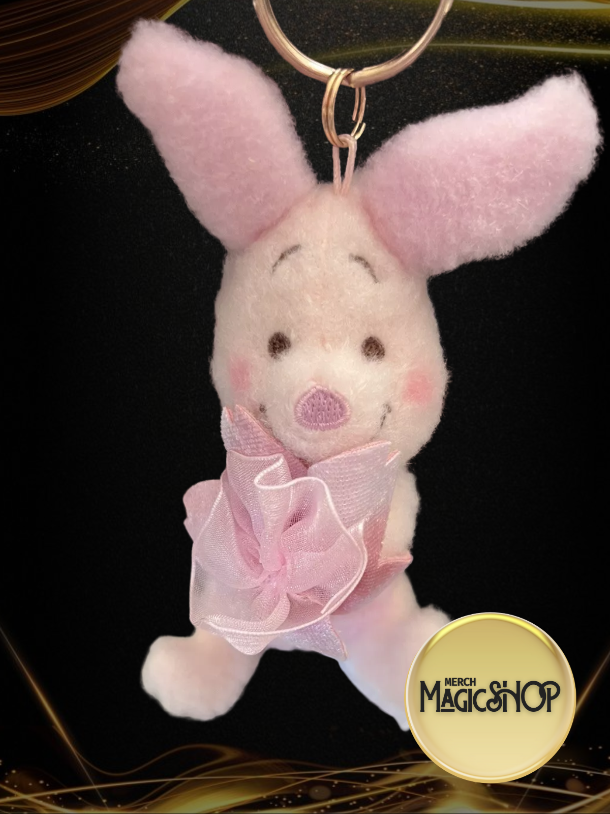 2025 Disney Japan Plush Keychain Cherry Blossom Sakura Pink Collection