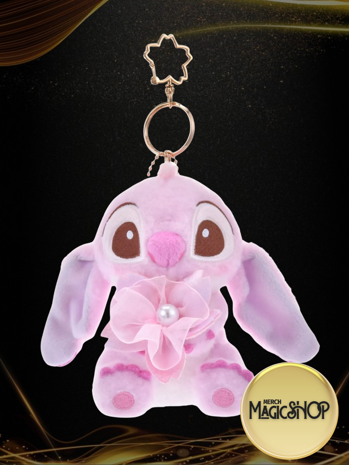 2025 Disney Japan Plush Keychain Cherry Blossom Sakura Pink Collection