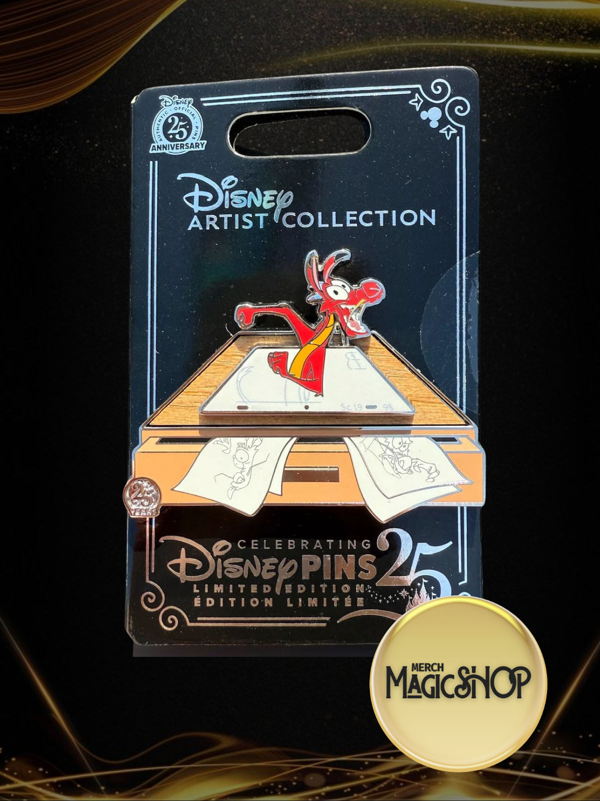 2025 Disney Parks Artist Collection Jason Peltz LE 5000 Pin Collection
