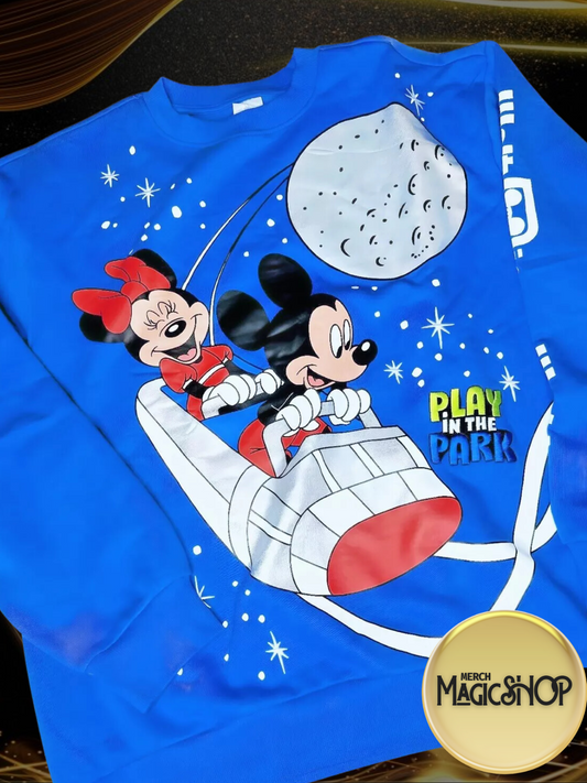 Custom Listing for Maria: Space Mountain Sweatshirt Large