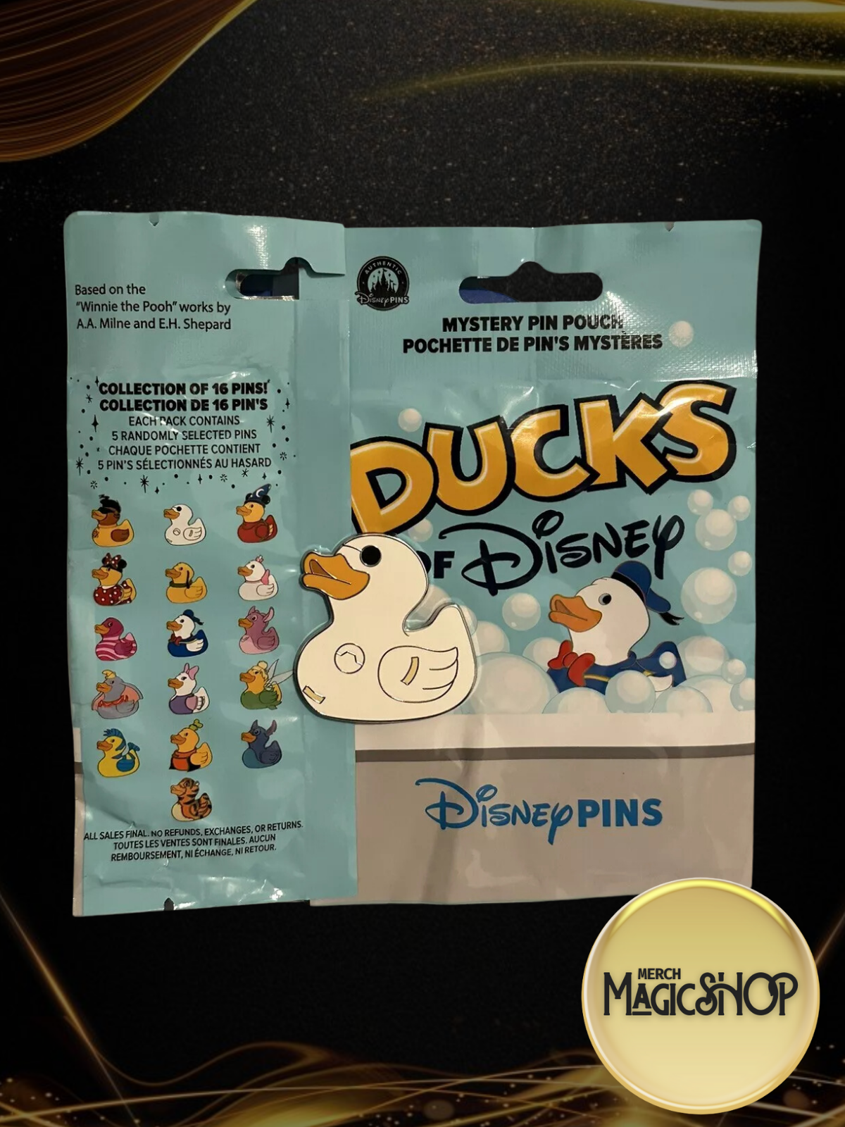 2025 Disney Parks Pin Ducks Of Disney Mystery Series