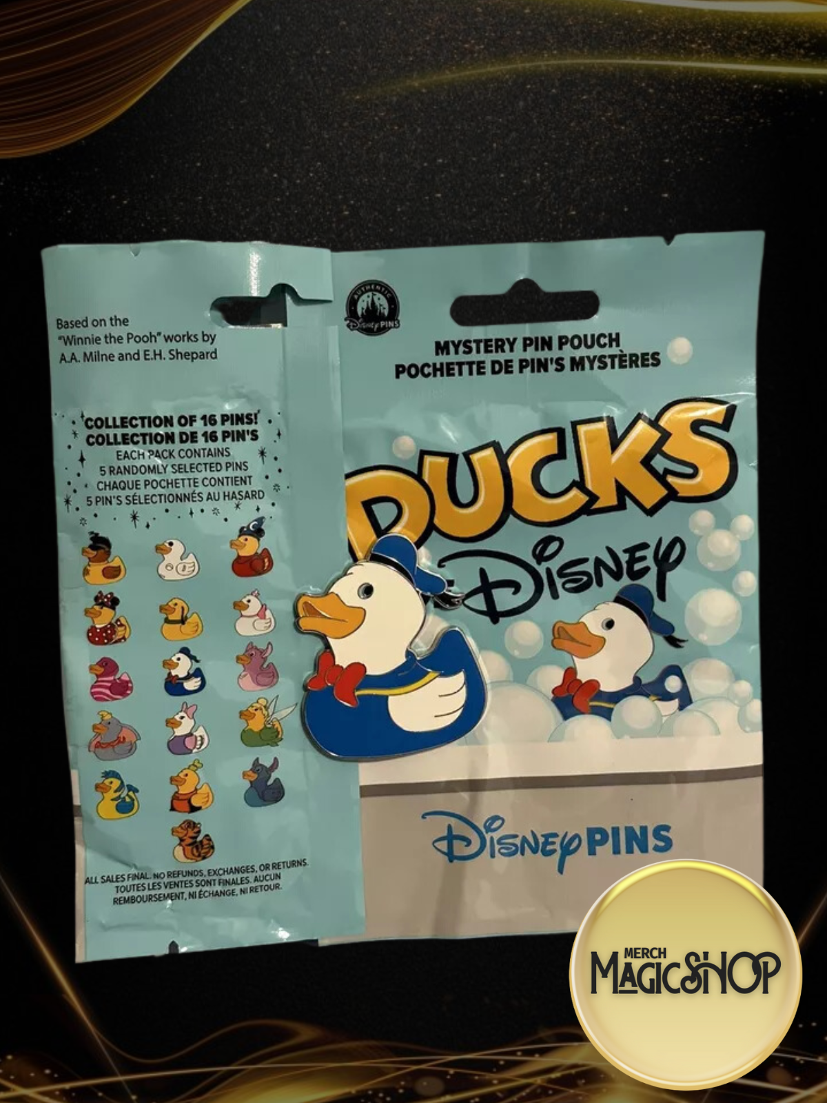 2025 Disney Parks Pin Ducks Of Disney Mystery Series