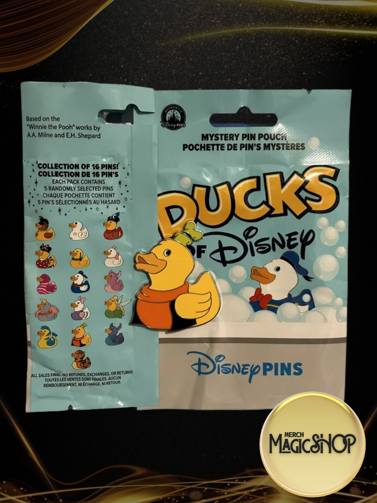 2025 Disney Parks Pin Ducks Of Disney Mystery Series