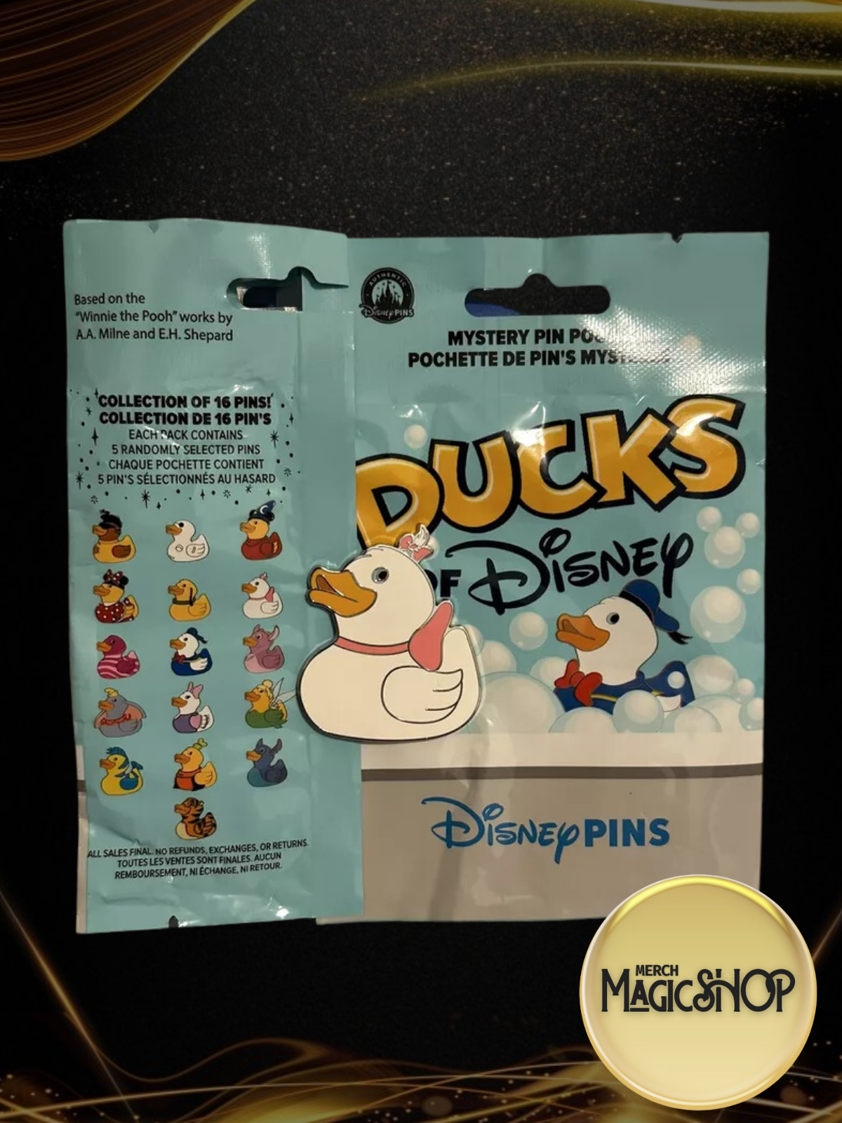 2025 Disney Parks Pin Ducks Of Disney Mystery Series