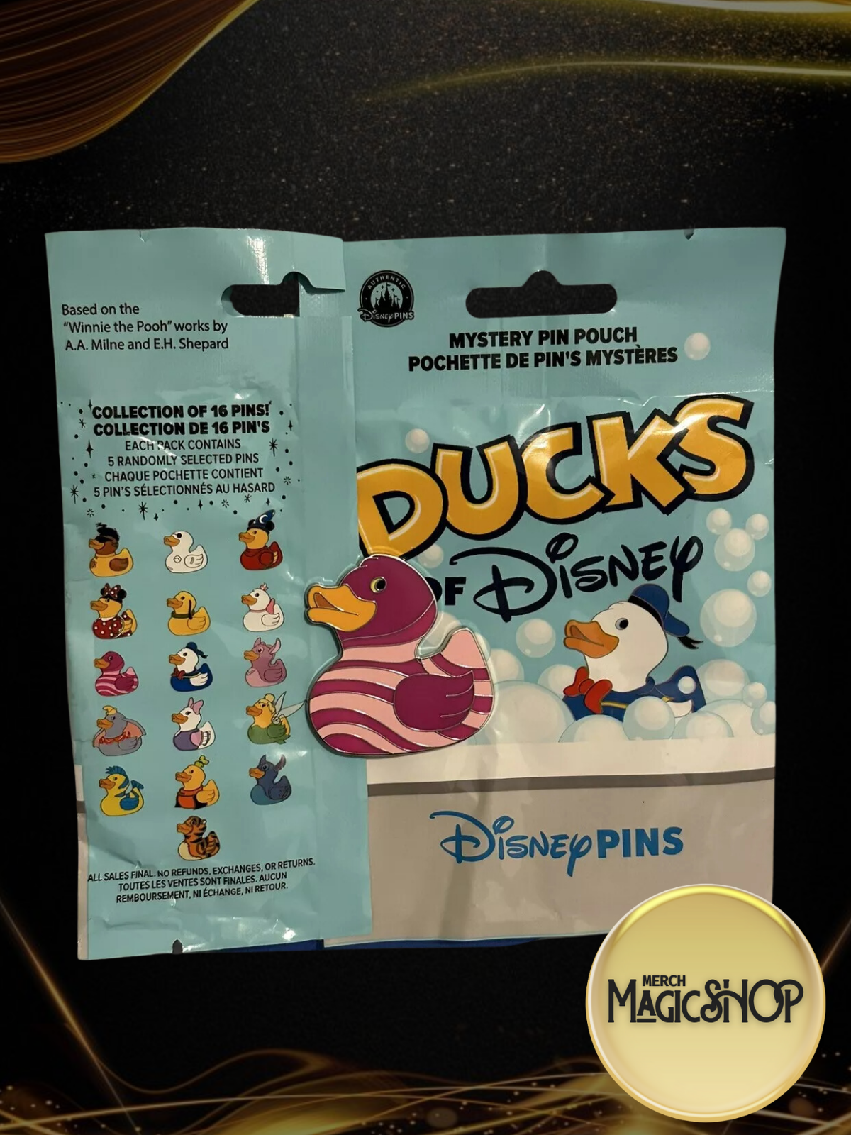 2025 Disney Parks Pin Ducks Of Disney Mystery Series