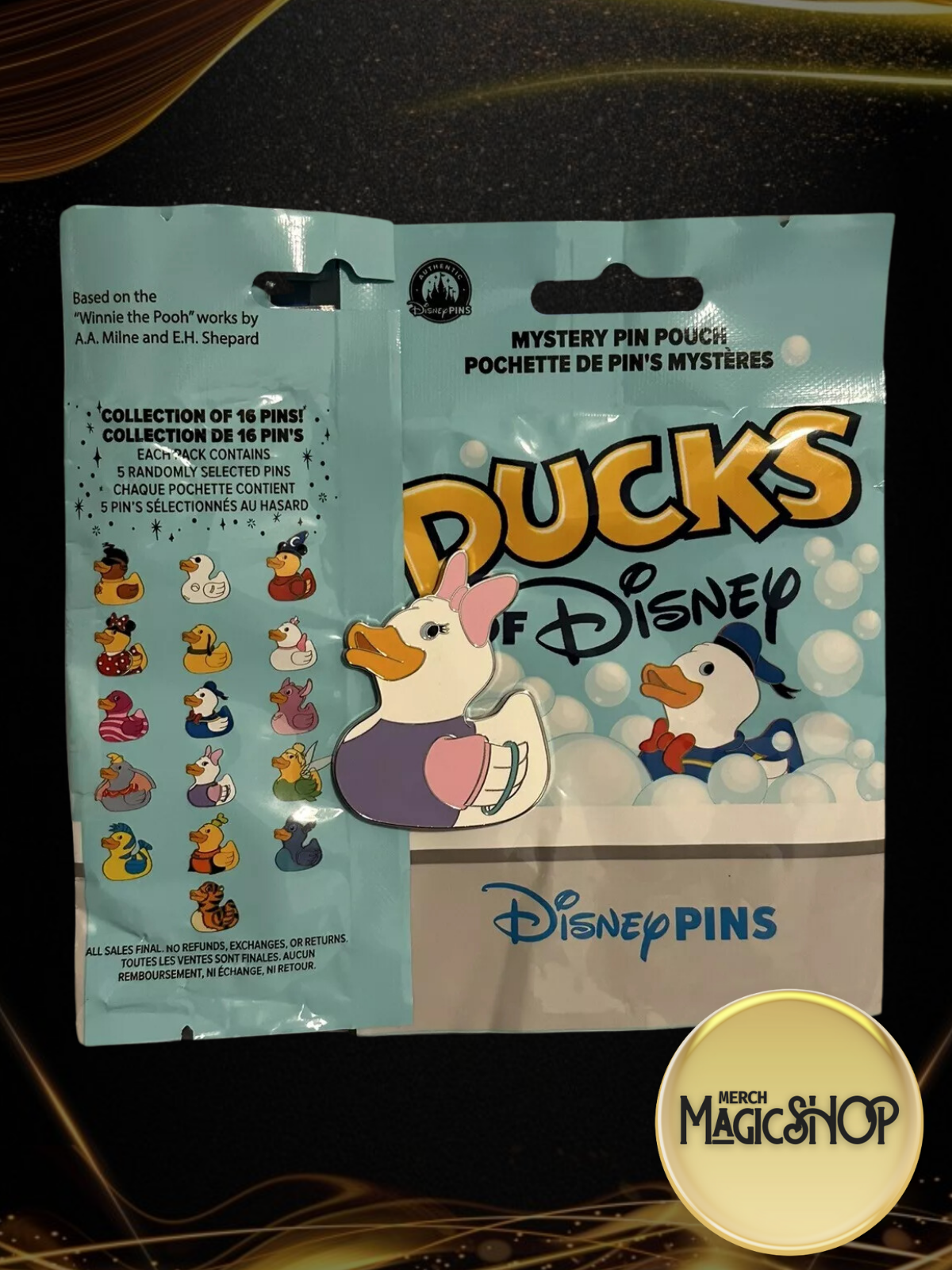 2025 Disney Parks Pin Ducks Of Disney Mystery Series