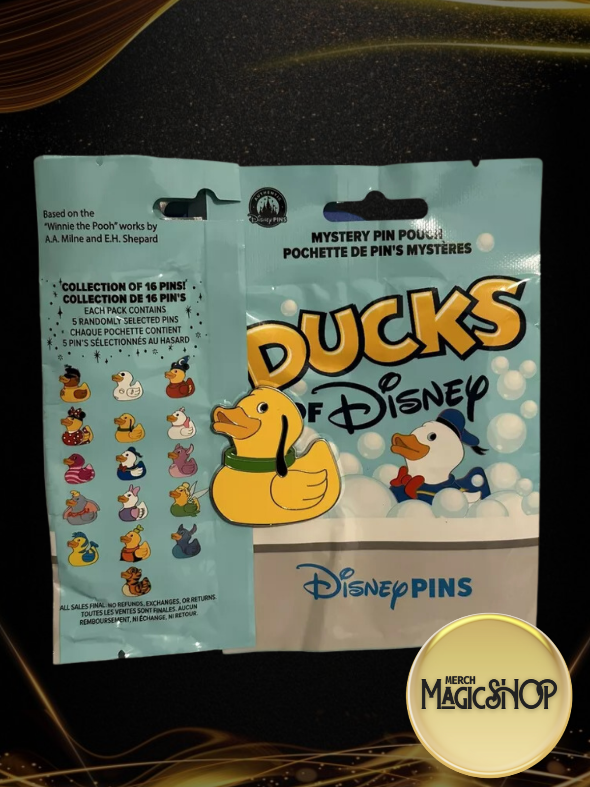 2025 Disney Parks Pin Ducks Of Disney Mystery Series