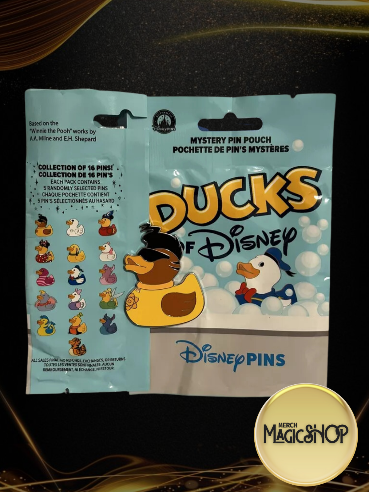 2025 Disney Parks Pin Ducks Of Disney Mystery Series