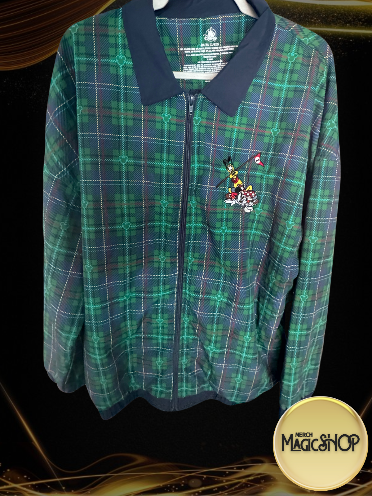 2025 Disney Parks Mickey Golf Jacket Zip-up