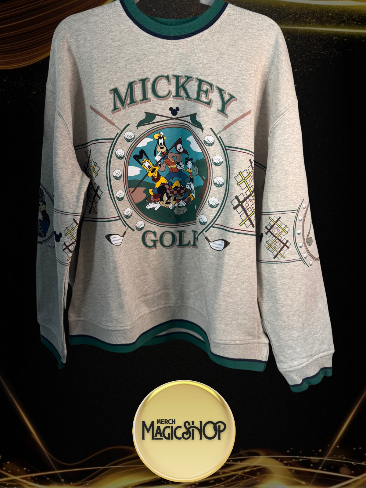 2025 Disney Parks Mickey Golf Sweatshirt