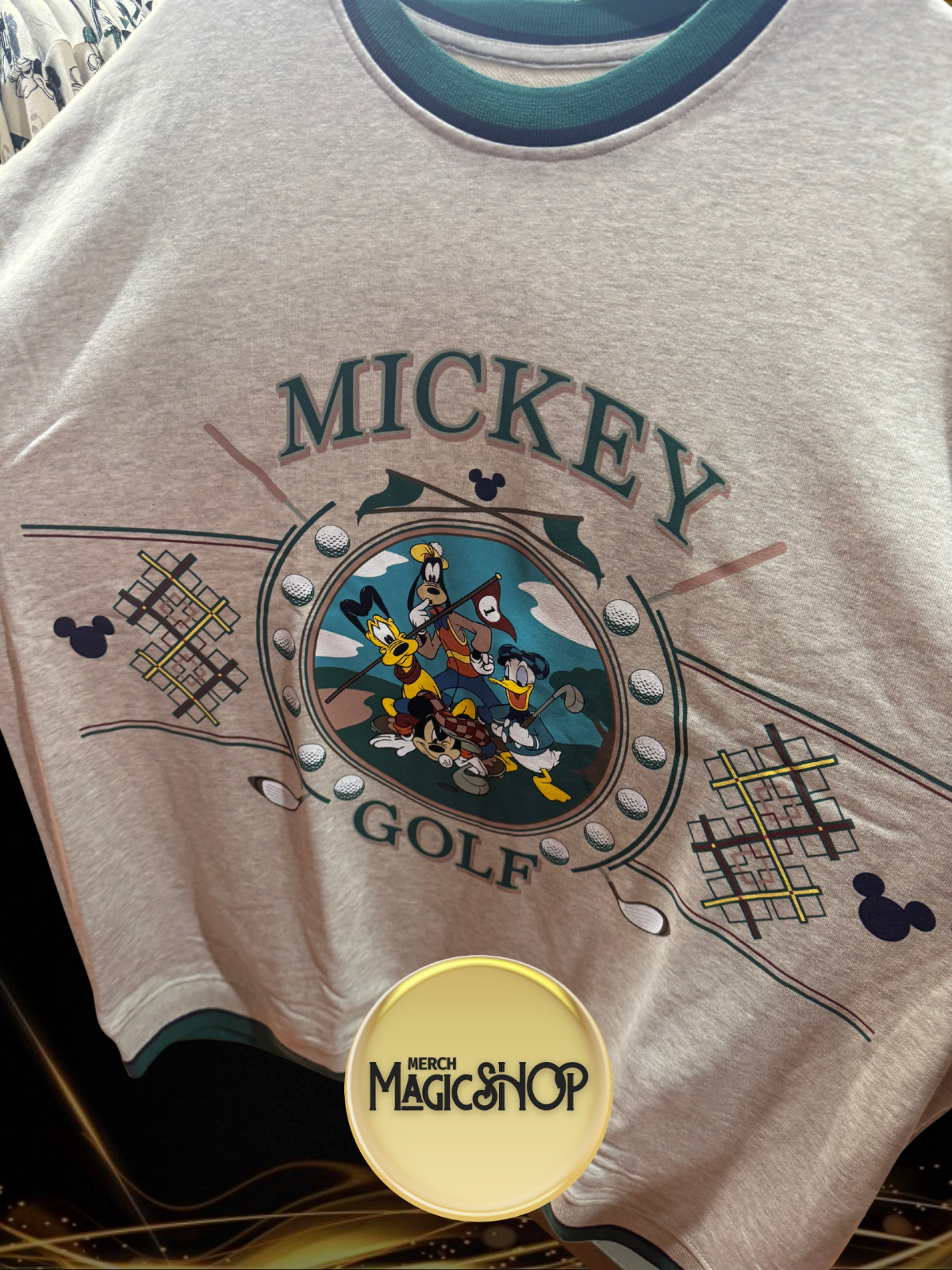 2025 Disney Parks Mickey Golf Sweatshirt