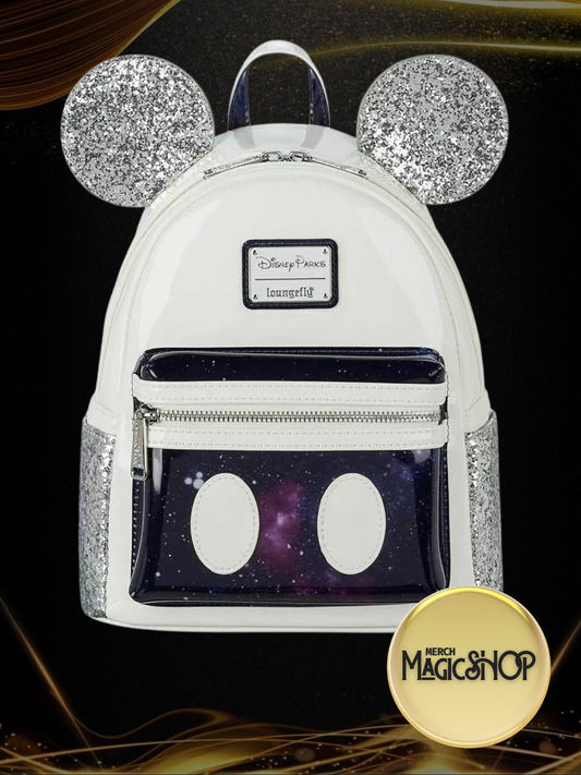 Disney Parks Loungefly Mickey Mouse The Main Attraction Space Mountain Backpack